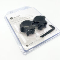 Hawke Optics 22100 Montageringe, 11 mm Schiene, 1 Zoll...