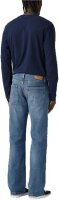 Levi’s 527 Herrenjeans, Slim Bootcut, Größe W31 L30, Farbe Blau, klassische 5-Pocket-Jeans