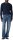 Levi’s 527 Herrenjeans, Slim Bootcut, Größe W31 L30, Farbe Blau, klassische 5-Pocket-Jeans