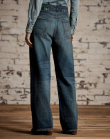 Ralph Lauren Kenley Jeans, size 27, vintage wide-fit, Kenley wash, blue, high waist, 5-pocket style