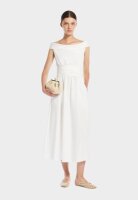 Weekend Max Mara Prosit Kleid, Größe 48, Modell 2515221036, elegantes Midikleid, tailliert, Langarm, hochwertiger Stoff