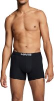 Levi’s 2er-Pack Herren Boxer Briefs, Größe L, Schwarz, 3 Sets, bequeme Baumwoll-Boxershorts