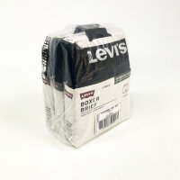 Levi’s 2er-Pack Herren Boxer Briefs, Größe L, Schwarz, 3 Sets, bequeme Baumwoll-Boxershorts