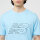 New Balance 60300534 Flying NB T-Shirt S, Team Sky Blue, atmungsaktiv, sportlich, Kurzarm