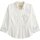 Hollister Damen Midihemd, Reverskragen, Weiß, Größe L, Knopfleiste, Langarm, klassisch