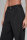alo Yoga Suit Up Hose, Größe M (8-10), lange Damen-Sporthose, schwarz, elastisch, hoher Bund