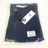 alo Yoga Suit Up Hose, Größe S (4-6), Damen, lang, marineblau, elastischer Bund, sportlich, bequem