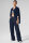 alo Yoga Suit Up Hose, Größe S (4-6), Damen, lang, marineblau, elastischer Bund, sportlich, bequem