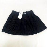 alo Yoga Sport Skirt, Size M (8-10), Black, breathable, elastic waistband, ideal for training and leisure