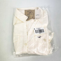 Hollister womens shirt, Cotton Easy model, button placket, logo icon, size M, cotton, classic cut