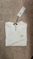alo Yoga Oversize T-Shirt Unisex S, White, relaxed fit,...