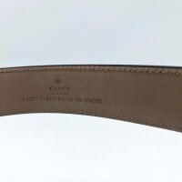 Gucci GG Marmont belt, size 75, wide black leather, gold-plated GG buckle, elegant designer waist belt