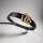 Gucci GG Marmont belt, size 75, wide black leather, gold-plated GG buckle, elegant designer waist belt