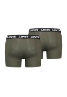 Levi’s Men’s Boxer Shorts 2-Pack, Model XL, Green Patterned, Elastic Waistband, Comfortable Fit