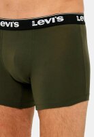 Levi’s Men’s Boxer Shorts 2-Pack, Model XL, Green Patterned, Elastic Waistband, Comfortable Fit