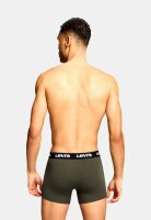 Levi’s Men’s Boxer Shorts 2-Pack, Model XL, Green Patterned, Elastic Waistband, Comfortable Fit