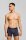 Levi’s Herren Boxer 2er-Pack, Größe M, Blau/Braun, bequeme Baumwoll-Boxershorts, elastischer Bund