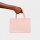 TOUS Brenda Medium Shopper Amaya, Handtasche, hellrosa, 26x18,5x12 cm, Modell 2002192113, elegantes Design