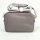 Coccinelle DTP Alpha handbag E1DTP150280, grained leather, light grey, shoulder bag, elegant design