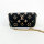 Louis Vuitton Félicie Pochette M82479, Umhängetasche, Schwarz/Beige, Monogram Empreinte Leder, 21x12x3 cm
