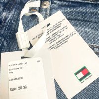 Tommy Hilfiger Damenjeans WW0WW44354, Bootcut, W28/L30, normale Leibhöhe, klassischer Schnitt