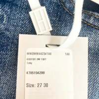 Tommy Hilfiger Damenjeans WW0WW44354, Bootcut, Größe W27/L30, normale Bundhöhe, klassischer Schnitt