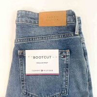 Tommy Hilfiger Damenjeans WW0WW44354, Bootcut, W26/L30, normale Leibhöhe, klassischer Schnitt