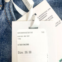Tommy Hilfiger Damenjeans WW0WW44354, Bootcut, W26/L30, normale Leibhöhe, klassischer Schnitt