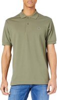 Lacoste L1212 Herren-Poloshirt, Größe M, khakigrün, Baumwolle, schmale Passform, Modell 267124