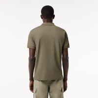 Lacoste L1212 Herren-Poloshirt, Größe L, khakigrün, Baumwolle, schmale Passform, Modell 267124