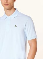 Lacoste L1212 Herren Slim-Fit Poloshirt, Größe XXL, hellblau, Baumwolle, schmale Passform, Modell 267209