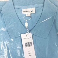 Lacoste L1212 Herren Slim-Fit Poloshirt, Größe XXL, hellblau, Baumwolle, schmale Passform, Modell 267209