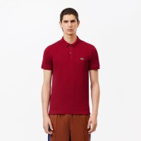 Lacoste PH4012 Herren Slim-Fit Poloshirt, Größe M, Rot, Baumwolle, Schmale Passform