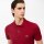Lacoste PH4012 Herren Slim-Fit Poloshirt, Größe M, Rot, Baumwolle, Schmale Passform