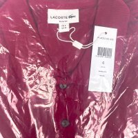 Lacoste PH4012 Herren Slim-Fit Poloshirt, Größe XL, Rot, Baumwolle, Schmale Passform