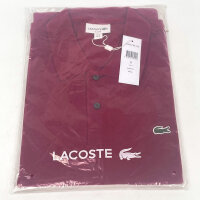 Lacoste PH4012 Herren Slim-Fit Poloshirt, Größe XL, Rot, Baumwolle, Schmale Passform