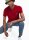 Lacoste PH4012 Herren Slim-Fit Poloshirt, Größe XL, Rot, Baumwolle, Schmale Passform