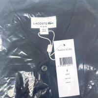 Lacoste L1212 Herren-Poloshirt, Größe M, Schwarz, Baumwolle, Slim Fit, Kurzarm, klassischer Kragen