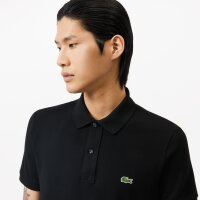 Lacoste L1212 Herren-Poloshirt, Größe L, Schwarz, Baumwolle, Slim Fit, Modell GN8209
