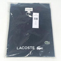 Lacoste L1212 Herren-Poloshirt, Größe XL, Schwarz, Slim Fit, Baumwolle, Kurzarm, klassischer Kragen