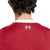 ADIDAS Liverpool FC Mens Home Jersey 25/26, Size S, Red, Model JV6423, Breathable, Club Logo