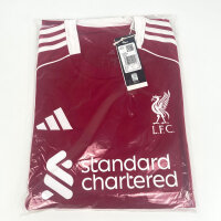 ADIDAS Liverpool FC Mens Home Jersey 25/26, Size L, Red, Model JV6423, breathable, club logo
