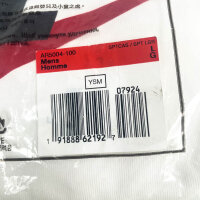 Nike Herren T-Shirt AR5004, Sportswear Icon Futura, Größe L, Weiß-Rot, Kurzarm, Baumwolle