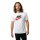 Nike Herren T-Shirt AR5004, Sportswear Icon Futura, Größe L, Weiß-Rot, Kurzarm, Baumwolle