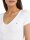 Tommy Hilfiger Tommy Jeans Essential Womens T-Shirt, V-neck, short sleeve, size S, white, model DW0DW17385