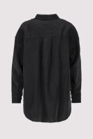 Tommy Hilfiger Damen Leinenhemd WW0WW46509, Größe 38, Schwarz, klassisch, atmungsaktiv