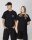 Jacker Warehouse T-Shirt S, Black, Cotton, Short Sleeve, Crew Neck, Unisex