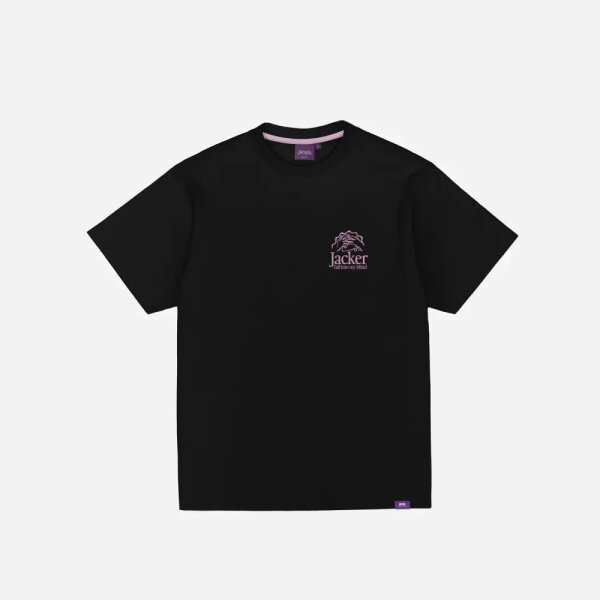 Jacker Warehouse T-Shirt XL, Black, Cotton, Casual Mens Shirt, Crew Neck, Comfortable Fit