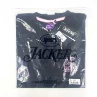 Jacker Warehouse T-Shirt XL, Black, Cotton, Casual Mens Shirt, Crew Neck, Comfortable Fit