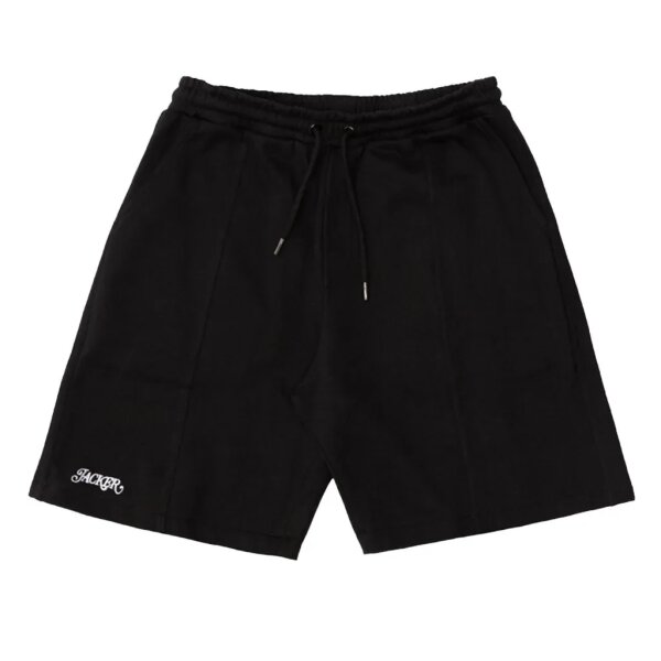 Jacker Shorts, Größe S, Schwarz, 3-Streifen-Design, sportlicher Schnitt, elastischer Bund